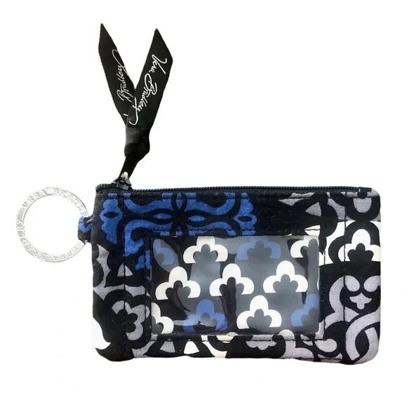 Vera Bradley Canterberry Cobalt Zip ID Case - Picture 6 of 6